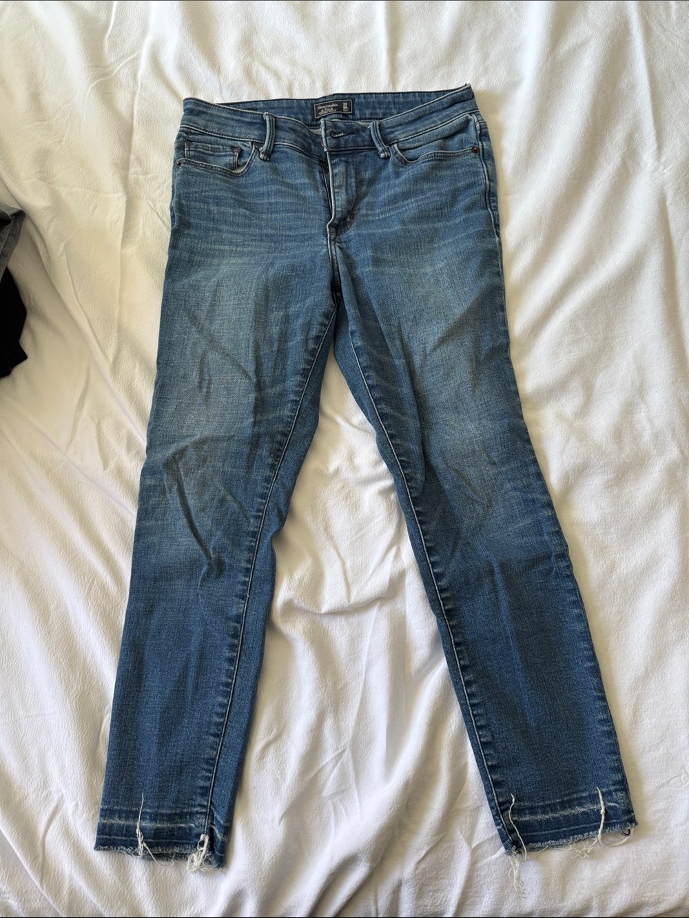 Abercrombie & Fitch Dark Blue Skinny Jeans